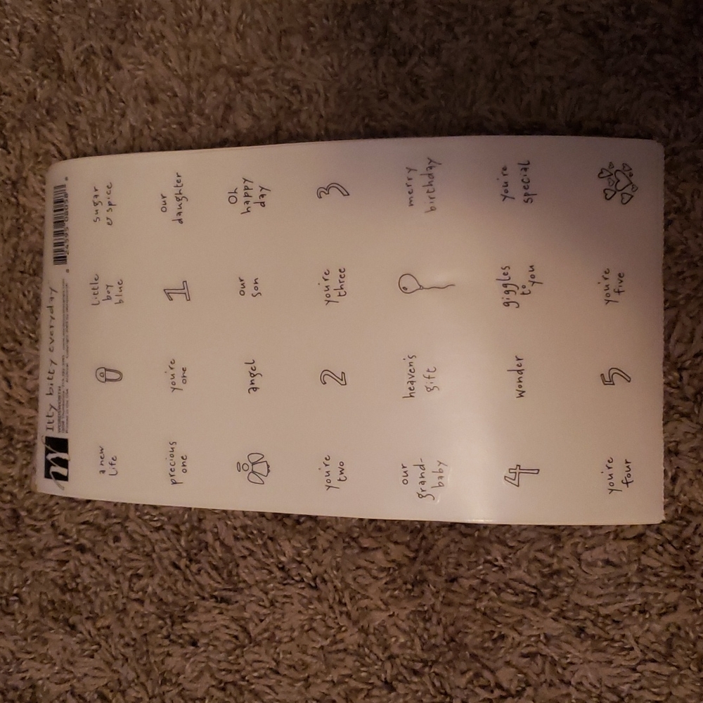 Scrapbook stickers